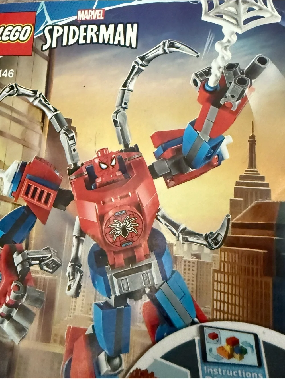 Spider - man Mech Lego set 76146